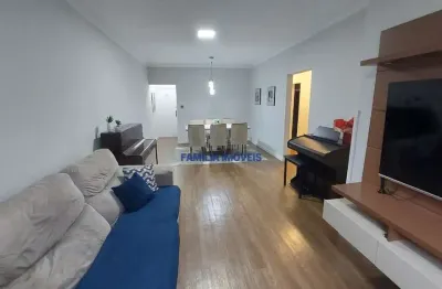 Apartamento com 3 quartos à venda na teixeira de freitas, --, campo grande, santos por r$ 610.000