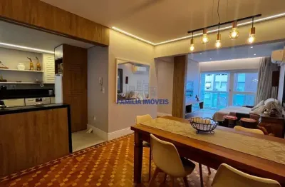 Apartamento com 1 quarto à venda na avenida siqueira campos, --, boqueirão, santos por r$ 649.000