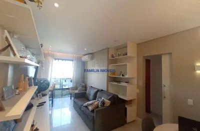 Apartamento com 2 quartos à venda na rua nabuco de araújo, --, aparecida, santos por r$ 630.000