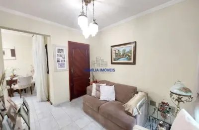 Casa em condomínio fechado com 3 quartos à venda na rua professor torres homem, --, embaré, santos por r$ 750.000