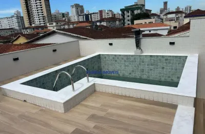 Casa com 3 quartos à venda na rua benedito ernesto guimarães, --, marapé, santos por r$ 1.590.000