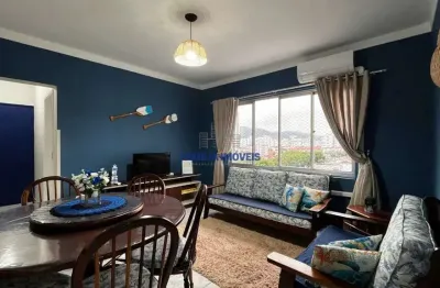Apartamento com 2 quartos à venda na avenida doutor bernardino de campos, --, gonzaga, santos por r$ 640.000