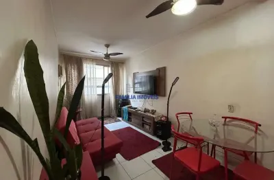 Apartamento com 2 quartos à venda na avenida presidente wilson, --, josé menino, santos por r$ 399.000