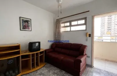 Apartamento com 1 quarto à venda na avenida coronel joaquim montenegro, --, ponta da praia, santos por r$ 371.000