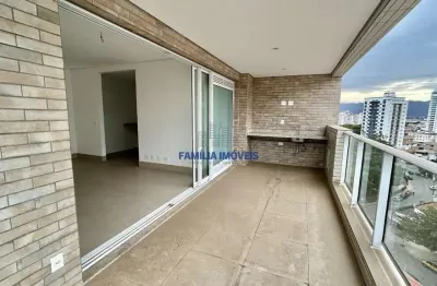 Apartamento com 2 quartos à venda na avenida general san martin, --, ponta da praia, santos por r$ 1.150.000