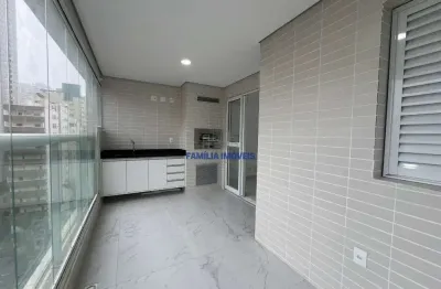 Apartamento com 2 quartos para alugar na avenida ana costa, --, gonzaga, santos por r$ 7.000