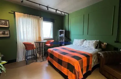 Flat com 1 quarto para alugar na avenida marechal floriano peixoto, --, gonzaga, santos por r$ 4.000