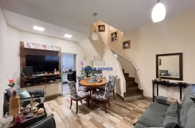 Casa em condomínio fechado com 3 quartos à venda na rua joão caetano, --, marapé, santos por r$ 750.000