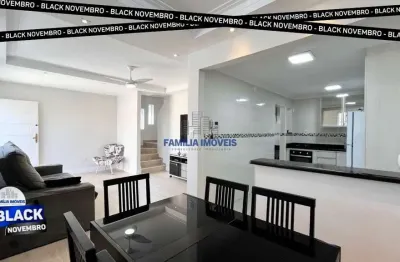 Casa em condomínio fechado com 2 quartos à venda na rua coelho neto, --, marapé, santos por r$ 920.000