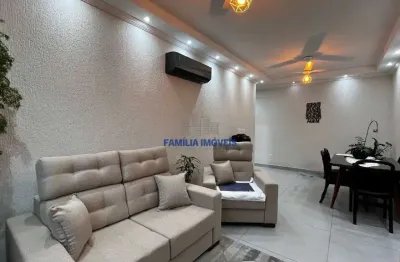 Apartamento com 2 quartos à venda na rua dom duarte leopoldo e silva, --, marapé, santos por r$ 636.000