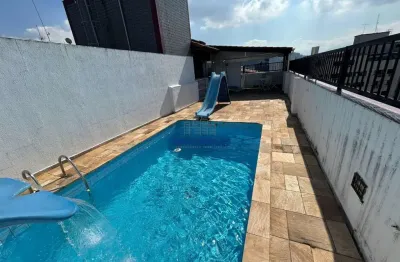 Cobertura com 3 quartos à venda na rua gonçalves ledo, --, campo grande, santos por r$ 2.500.000