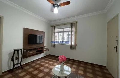 Apartamento com 2 quartos à venda na ministro xavier de toledo, --, campo grande, santos por r$ 320.000