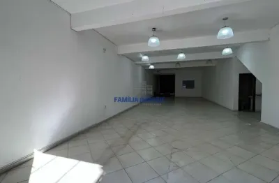 Ponto comercial para alugar na rua joaquim távora, --, vila mathias, santos por r$ 9.000