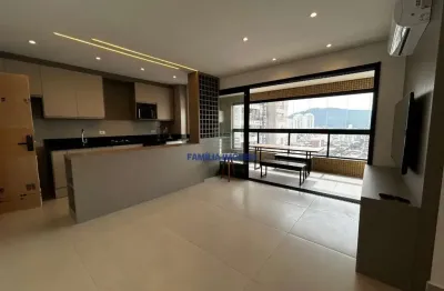 Apartamento com 2 quartos à venda na avenida barão de penedo, --, josé menino, santos por r$ 1.007.000