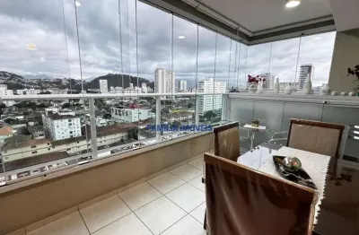 Apartamento com 3 quartos à venda na doutor arnaldo de carvalho, --, campo grande, santos por r$ 1.166.000
