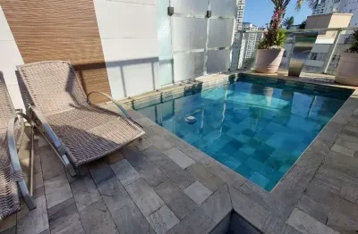 Cobertura com 2 quartos à venda na avenida general san martin, --, ponta da praia, santos por r$ 1.960.000