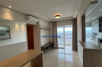 Apartamento com 1 quarto para alugar na avenida ana costa, --, vila mathias, santos por r$ 4.800