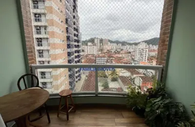 Apartamento com 3 quartos à venda na pasteur, --, gonzaga, santos por r$ 1.100.000