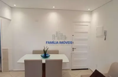 Apartamento com 2 quartos à venda na avenida rei alberto i, --, ponta da praia, santos por r$ 455.000