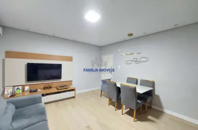 Apartamento com 2 quartos à venda na avenida ana costa, --, vila mathias, santos por r$ 425.000