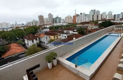 Apartamento com 2 quartos à venda na Rua Carlos Gomes, --, Marapé, Santos por R$ 875.000