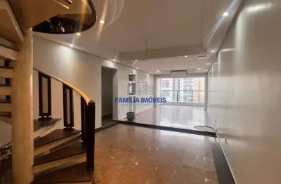 Cobertura com 3 quartos à venda na rua enguaguaçu, --, ponta da praia, santos por r$ 2.100.000
