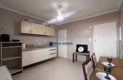 Kitnet / stúdio para alugar na rua josé clemente pereira, --, campo grande, santos por r$ 2.700