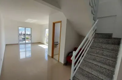 Cobertura com 3 quartos à venda na rua campos mello, --, encruzilhada, santos por r$ 899.000