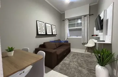 Apartamento com 1 quarto à venda na avenida bartolomeu de gusmão, --, embaré, santos por r$ 390.000