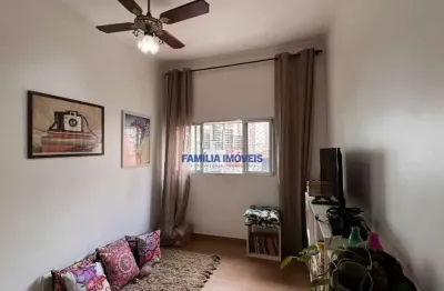 Apartamento com 1 quarto para alugar na avenida marechal floriano peixoto, --, gonzaga, santos por r$ 2.500