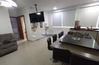 Apartamento com 2 quartos para alugar na rua amazonas, --, campo grande, santos por r$ 3.200