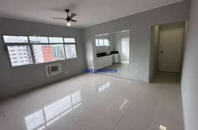 Apartamento com 2 quartos à venda na avenida senador pinheiro machado, --, campo grande, santos por r$ 550.000