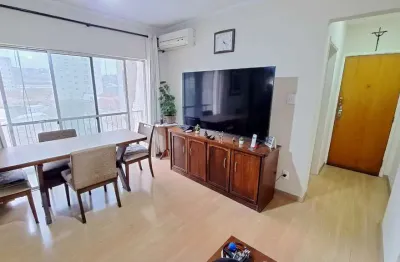 Apartamento com 2 quartos à venda na avenida doutor bernardino de campos, --, campo grande, santos por r$ 480.000