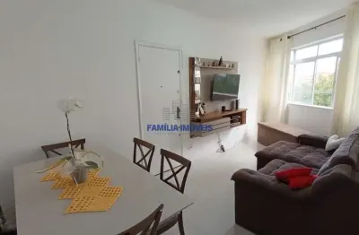 Apartamento com 2 quartos à venda na rua benedito ernesto guimarães, --, marapé, santos por r$ 350.000