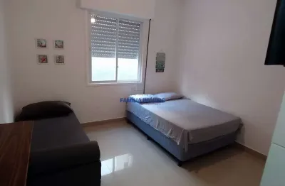 Kitnet / stúdio para alugar na avenida doutor epitácio pessoa, --, boqueirão, santos por r$ 2.500