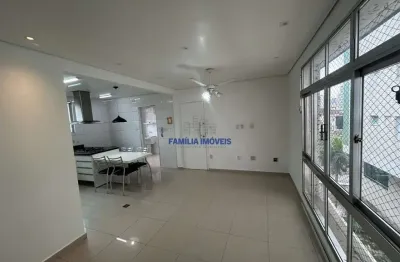 Apartamento com 2 quartos à venda na rua duque de caxias, --, campo grande, santos por r$ 375.000