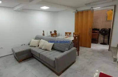 Casa em condomínio fechado com 3 quartos à venda na visconde de faria, --, campo grande, santos por r$ 1.275.000