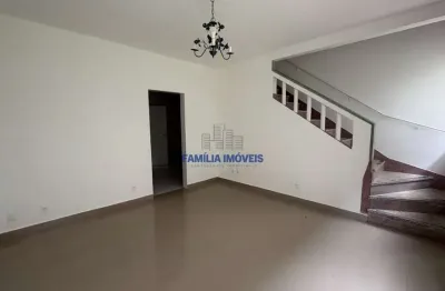 Casa em condomínio fechado com 2 quartos para alugar na rua professor torres homem, --, embaré, santos por r$ 3.100