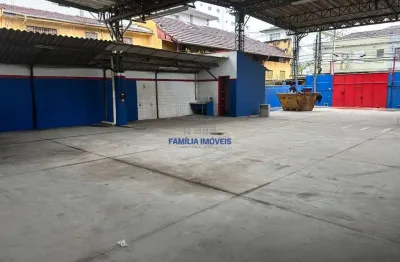 Barracão / galpão / depósito para alugar na rua pedro américo, --, campo grande, santos por r$ 10.999