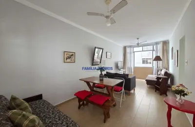 Apartamento com 1 quarto à venda na avenida presidente wilson, --, gonzaga, santos por r$ 535.000