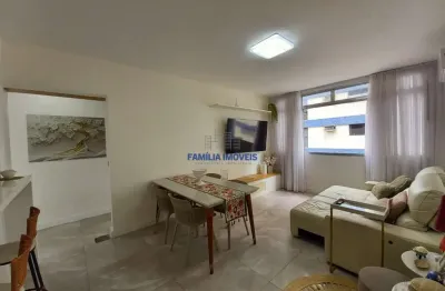 Apartamento com 2 quartos à venda na rua alexandre herculano, --, boqueirão, santos por r$ 760.000