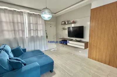 Apartamento com 2 quartos à venda na avenida conselheiro nébias, --, vila mathias, santos por r$ 380.000