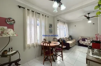 Apartamento com 2 quartos à venda na avenida conselheiro nébias, --, encruzilhada, santos por r$ 385.000