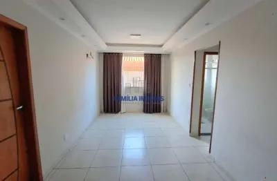 Apartamento com 2 quartos à venda na rua guarany, --, parque são vicente, são vicente por r$ 195.000