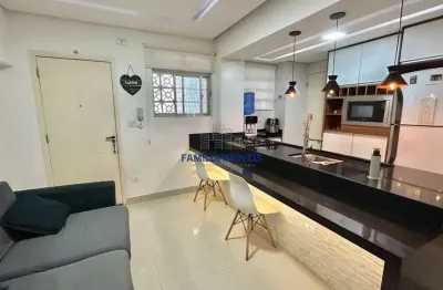 Apartamento com 1 quarto à venda na avenida marechal floriano peixoto, --, pompéia, santos por r$ 390.000