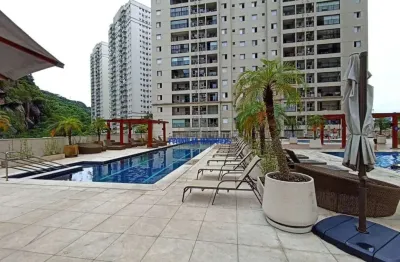 Apartamento com 2 quartos para alugar na rua godofredo fraga, --, marapé, santos por r$ 4.300