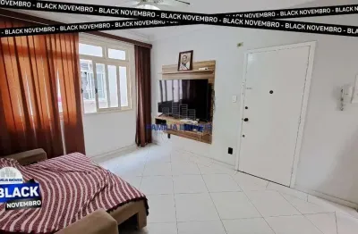 Apartamento com 2 quartos à venda na rua ministro joão mendes, --, embaré, santos por r$ 349.000