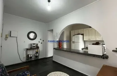 Apartamento com 1 quarto à venda na rua da constituição, --, itararé, são vicente por r$ 195.000