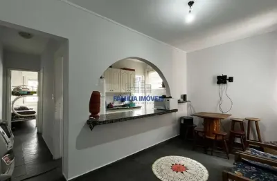 Apartamento com 1 quarto à venda na rua da constituição, --, itararé, são vicente por r$ 195.000