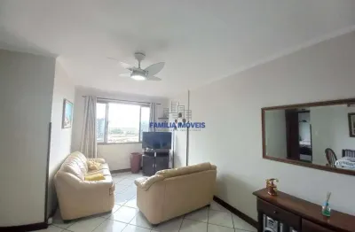 Apartamento com 2 quartos para alugar na avenida governador fernando costa, --, ponta da praia, santos por r$ 4.300